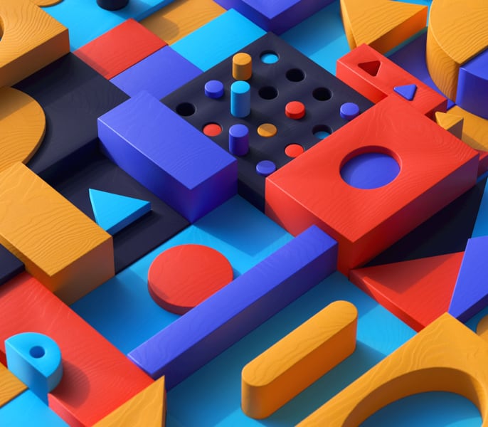 Web 3.0 abstract art